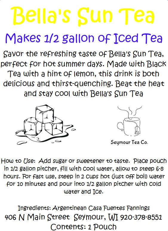 Bella's Sun Tea