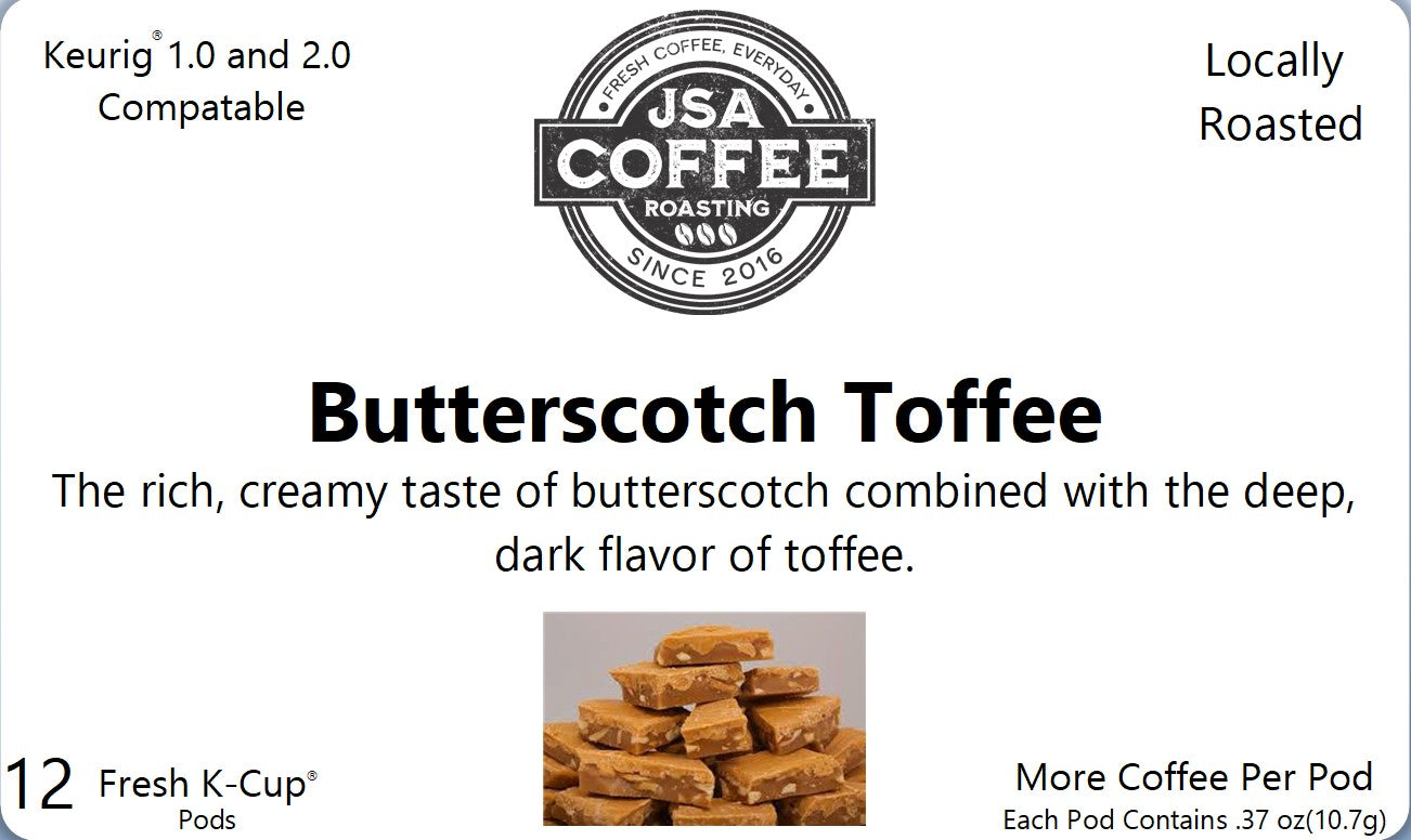 Fresh 12 Pack Butterscotch Toffee