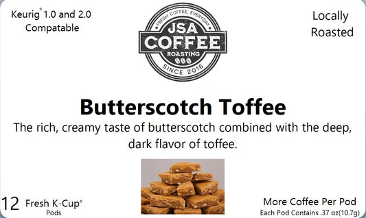 Fresh 12 Pack Butterscotch Toffee