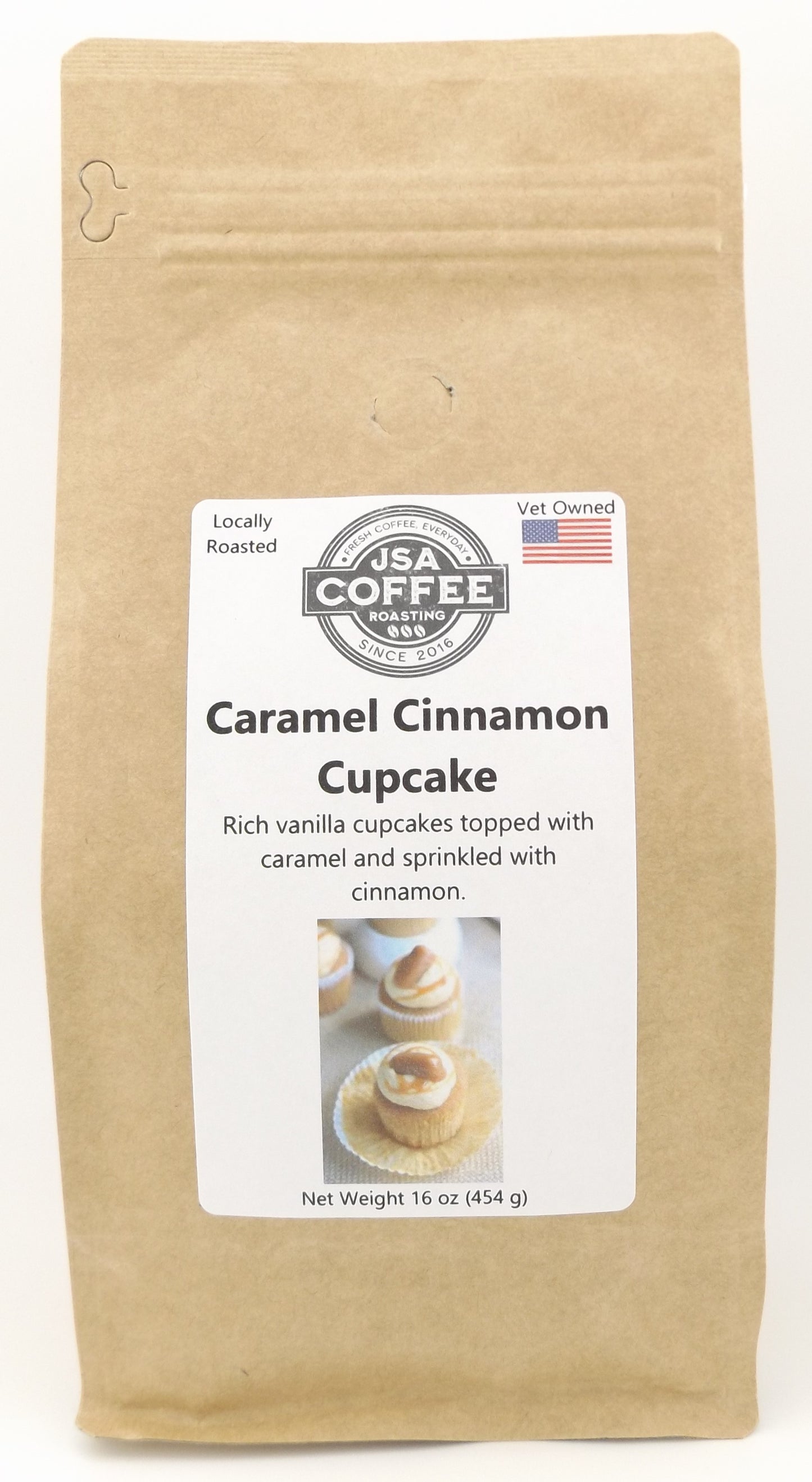 Caramel Cinnamon Cupcake
