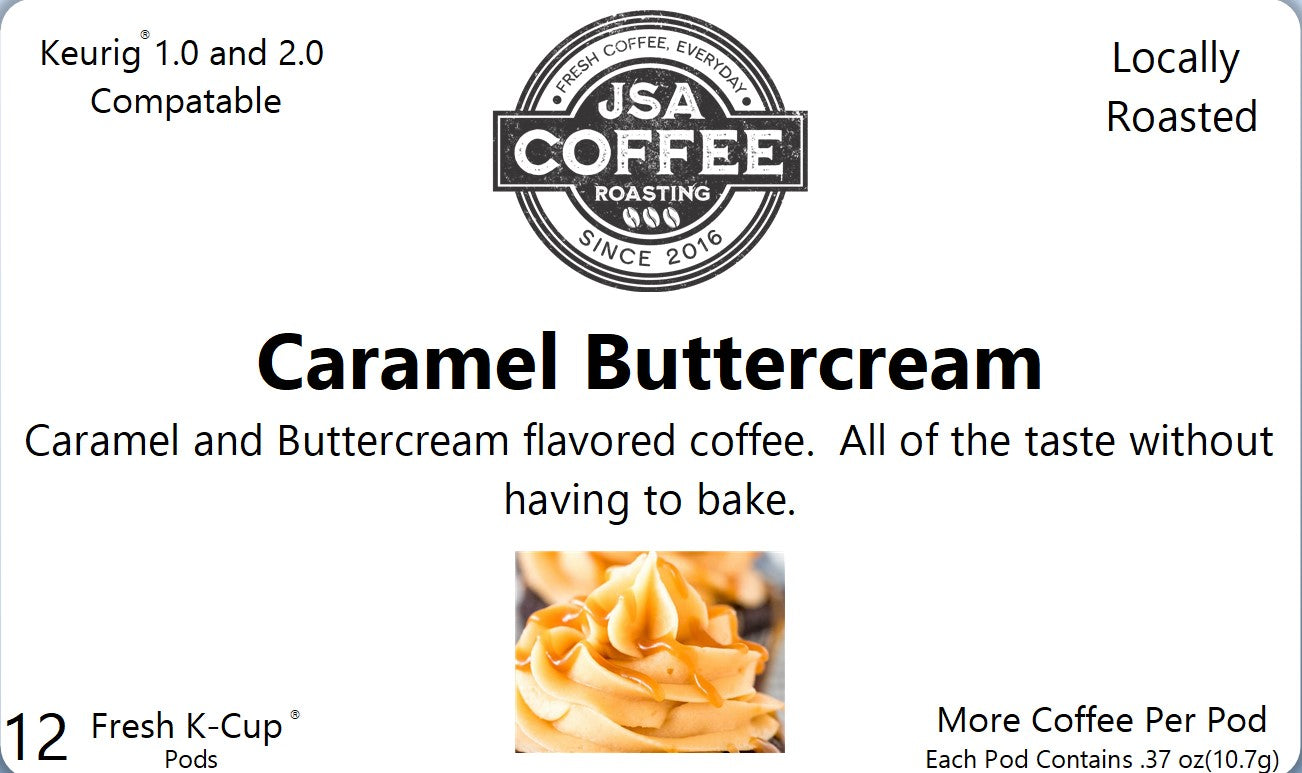 Fresh 12 Pack Caramel Buttercream