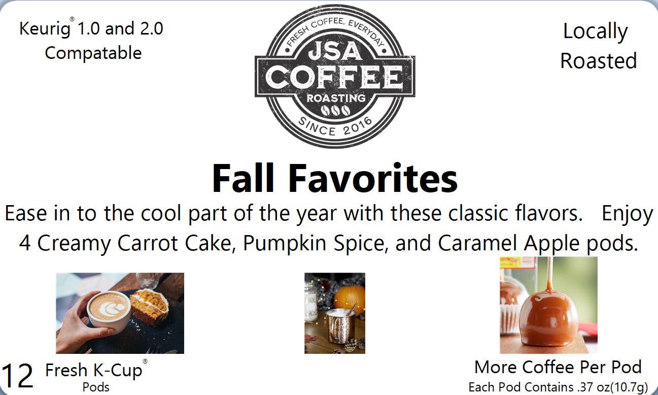 Fresh 12 Pack Fall Favorites