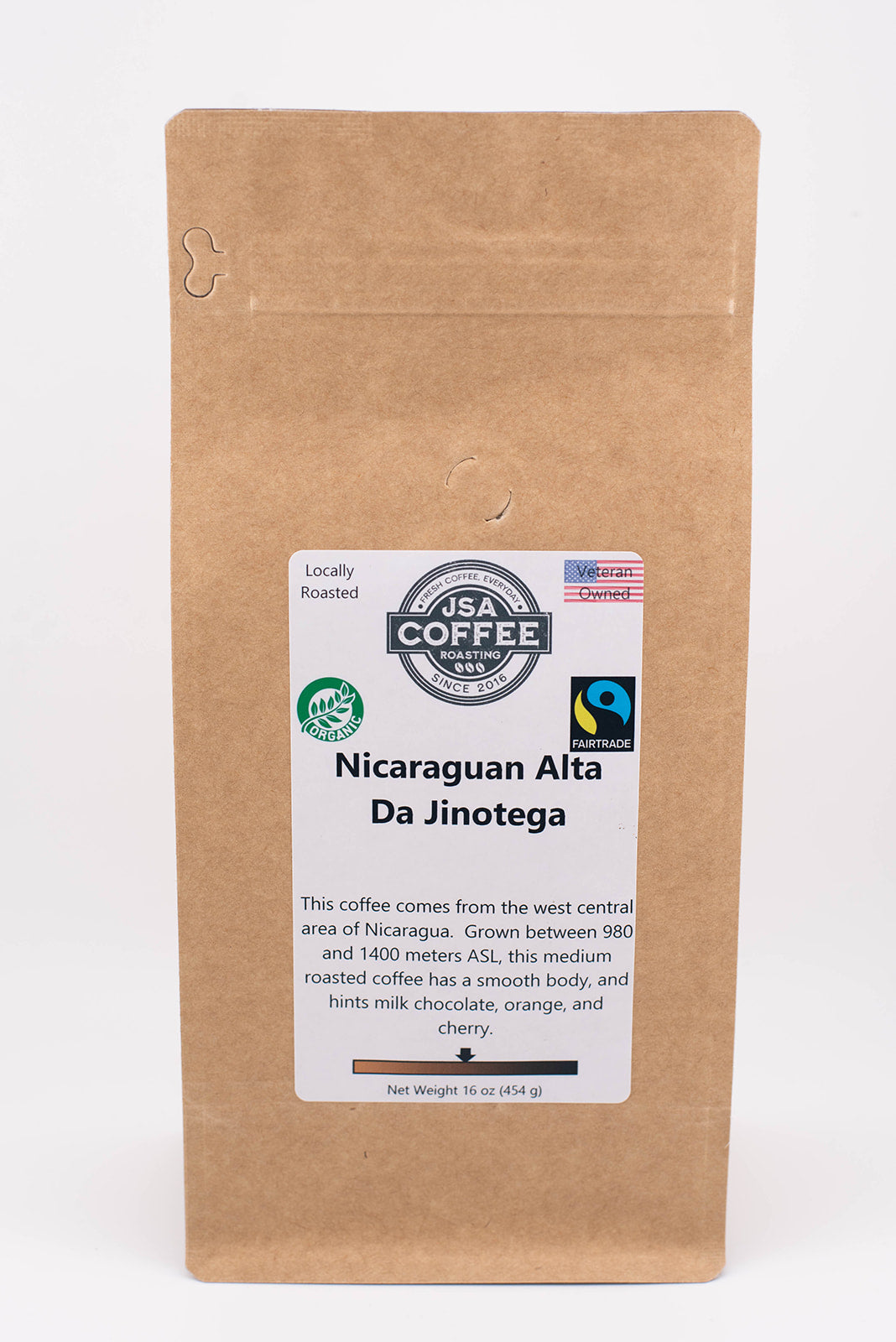 Organic Fair Trade Nicaraguan Alta De Jinotega