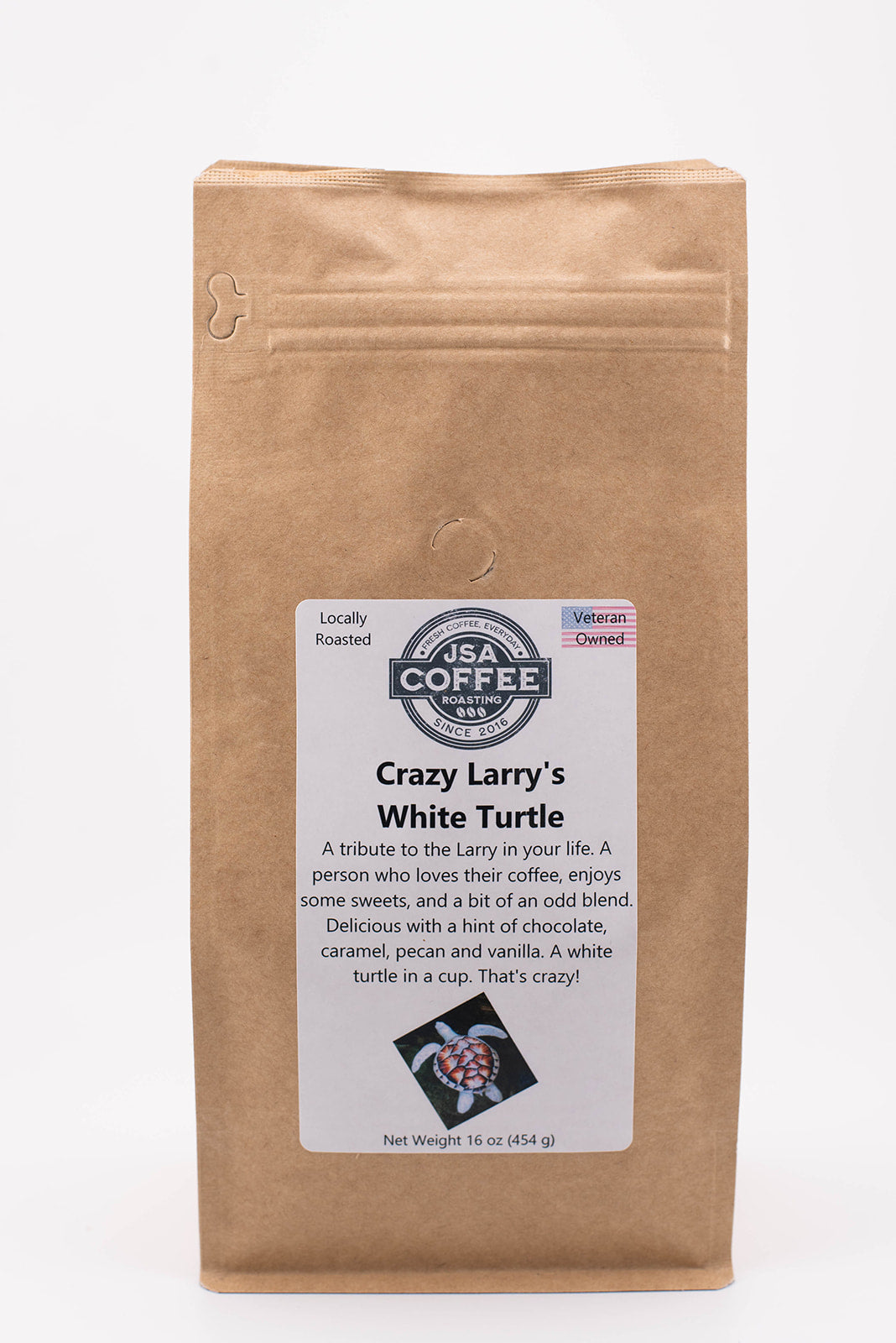 Crazy Larry's White Turtle