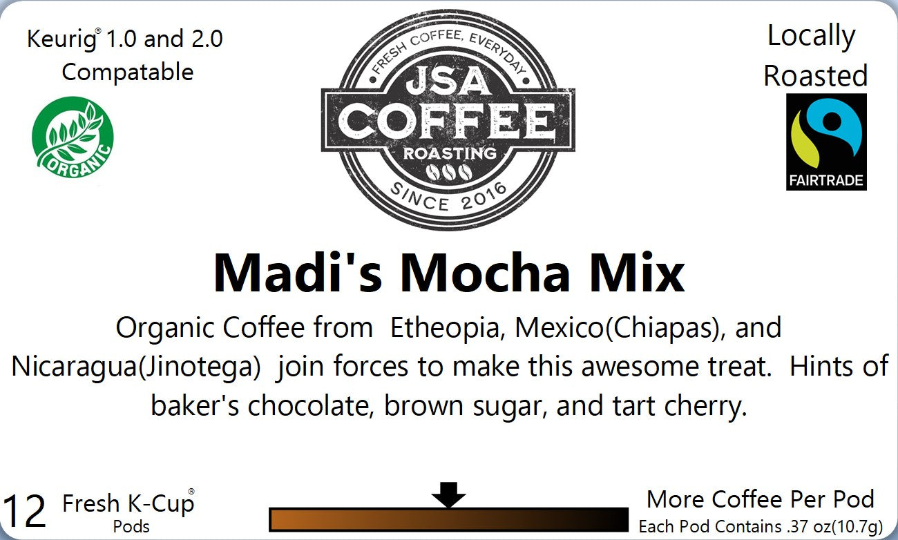 Fresh 12 Pack Madi's Mocha Mix