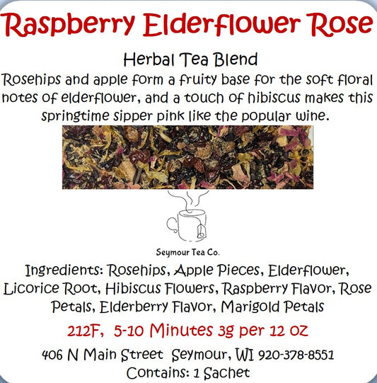 Raspberry Elderflower Rose