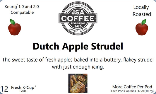 Fresh 12 Pack Dutch Apple Strudel