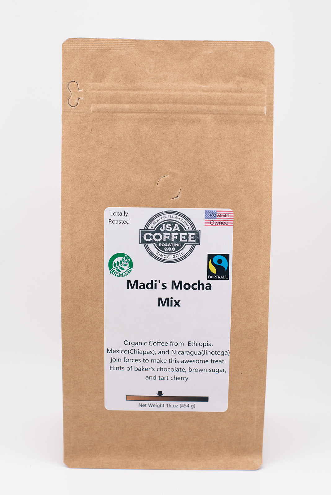 Organic Fair Trade Madi's Mocha Mix