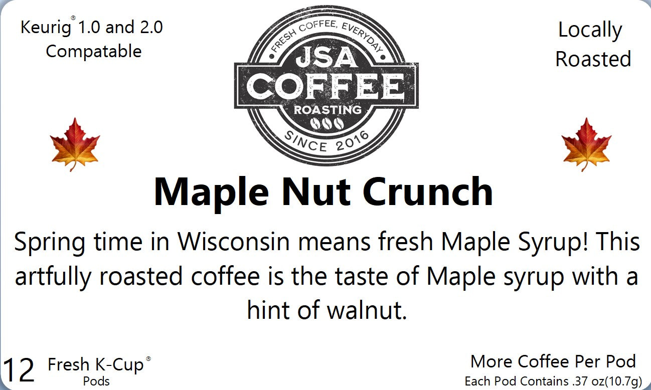 Fresh 12 Pack Maple Nut Crunch