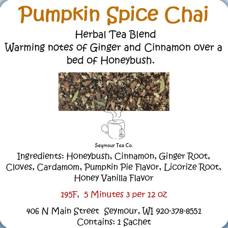 Pumpkin Spice Chai Tea