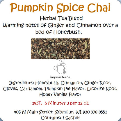 Pumpkin Spice Chai Tea