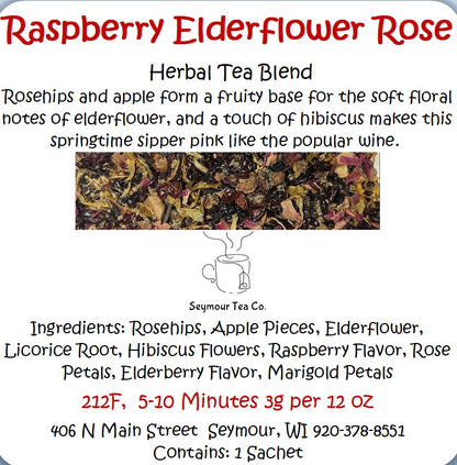 Raspberry Elderflower Rose