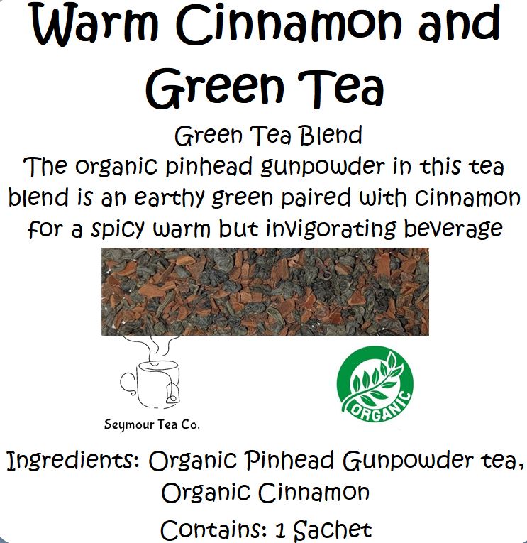 Organic Warm Cinnamon Green Tea
